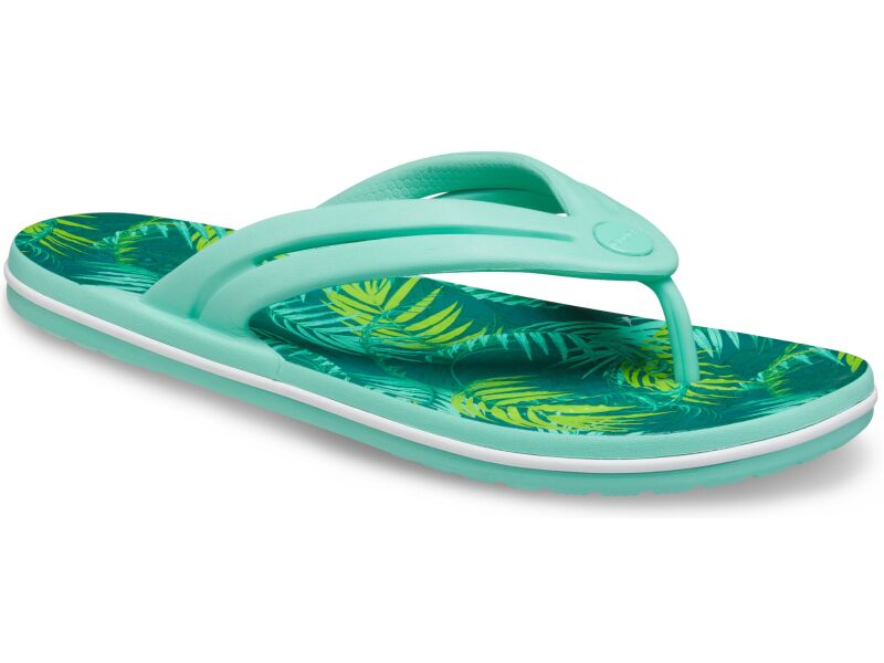 Crocs™ Crocband Tropical Flip Women's White/Multi
