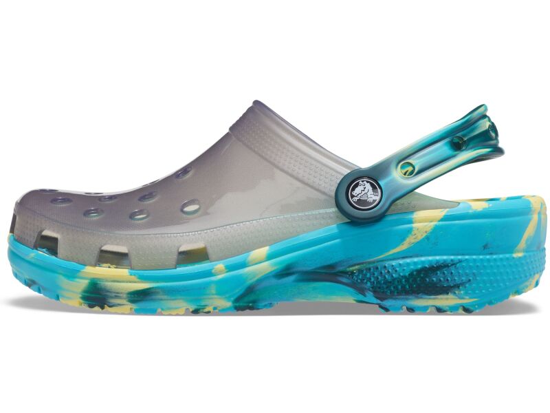 mens marble crocs