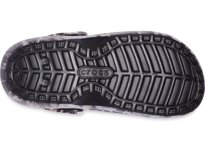 Crocs™ Classic Lined Bleach Dye Clog Black