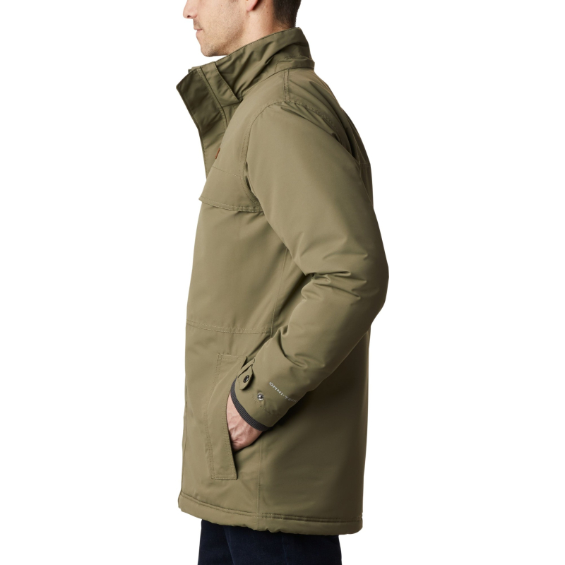 Columbia Rugged Path Parka Men's Stone Green