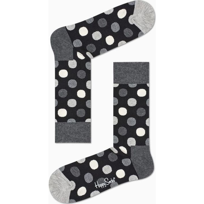 Happy Socks 4-Pack Classic Black & White Socks Gift Set Multi 9100