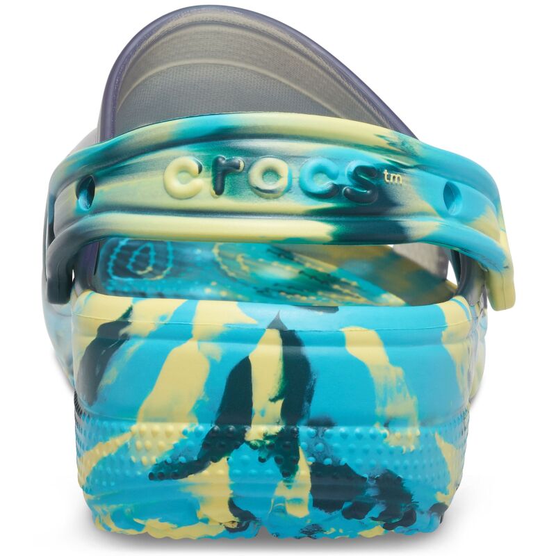 Crocs™ Classic Translucent Marbled Clog Black/Multi