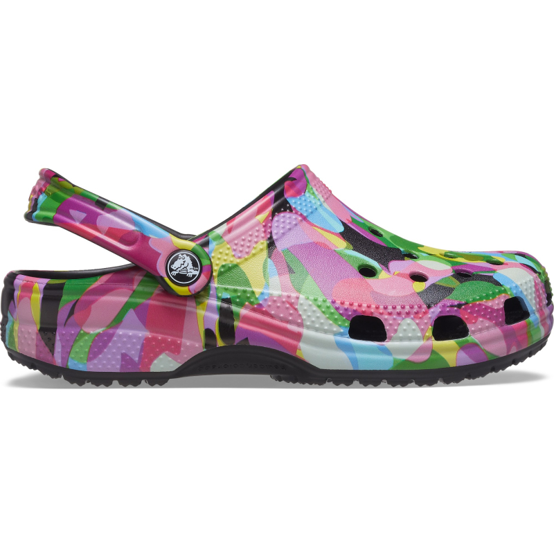 Crocs™ Classic Bubble Block Clog Black/Multi
