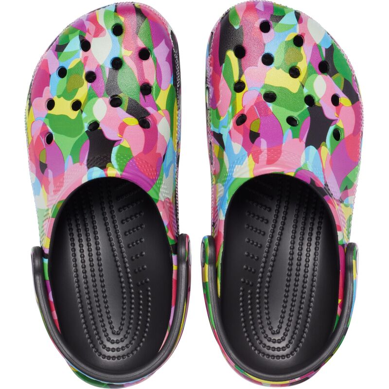 Crocs™ Classic Bubble Block Clog Black/Multi