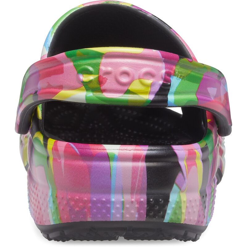 Crocs™ Classic Bubble Block Clog Black/Multi
