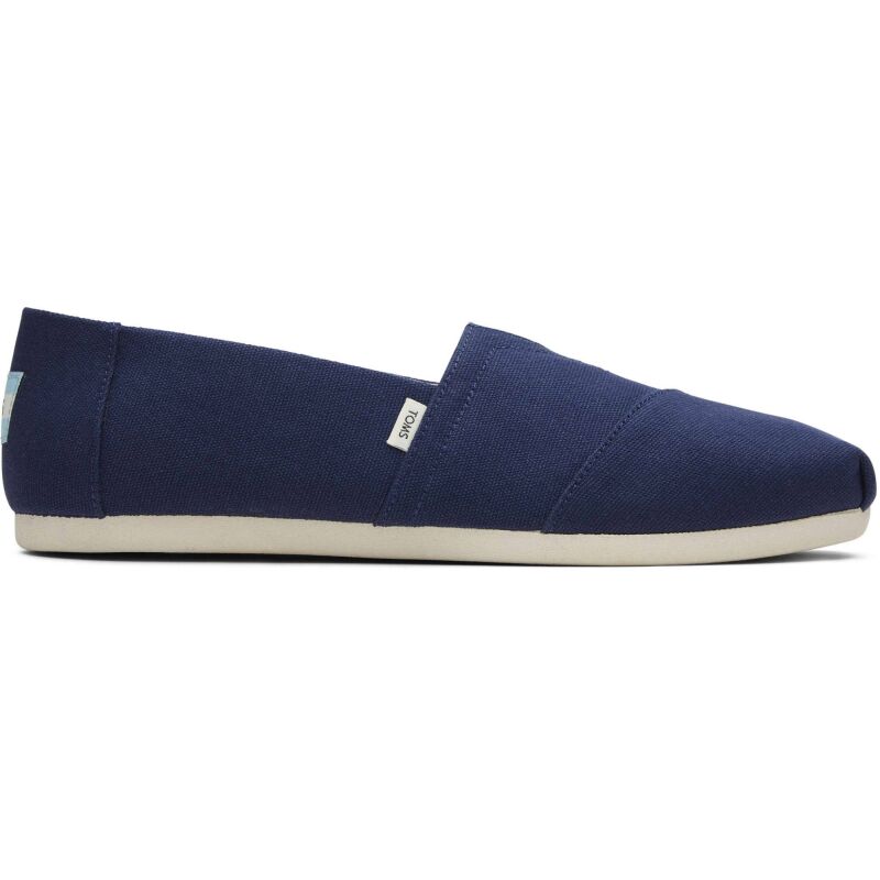 TOMS Recycled Cotton Canvas Men's Alpargata Navy