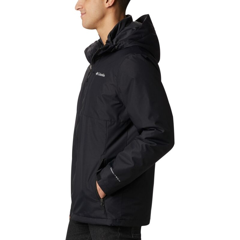 Columbia Ridge Gates Interchange Jacket Men's Black Dobby