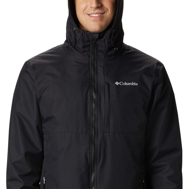 Columbia Ridge Gates Interchange Jacket Men's Black Dobby