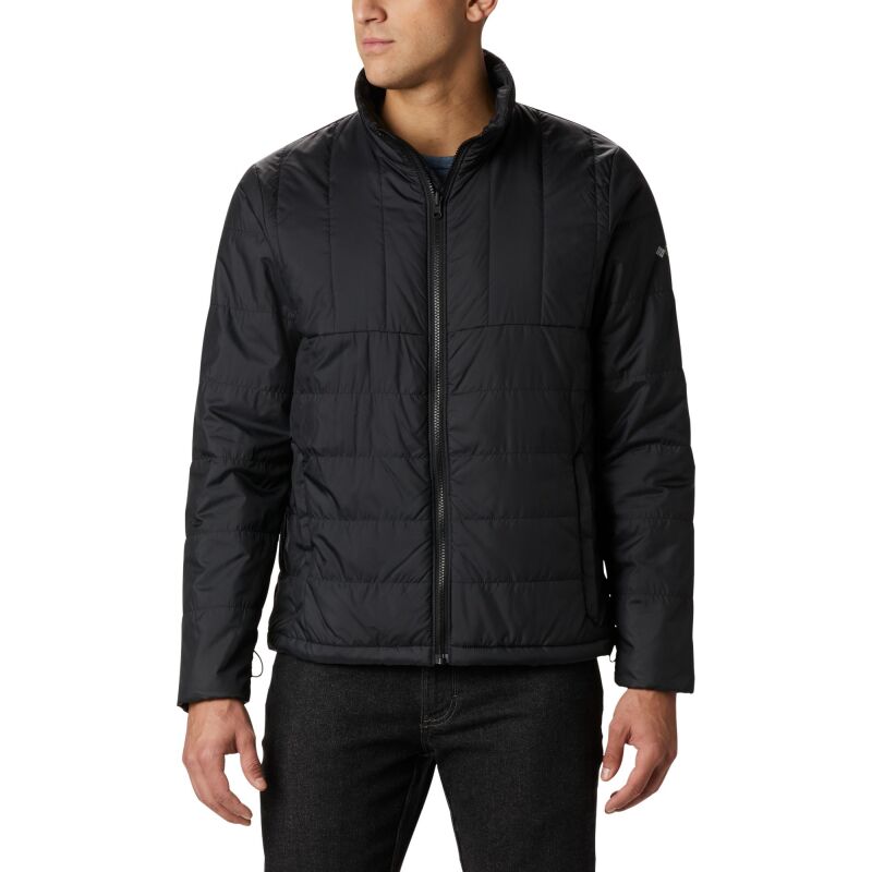 Columbia Ridge Gates Interchange Jacket Men's Black Dobby