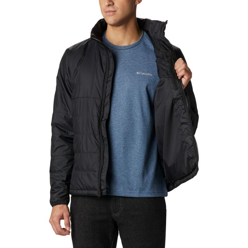 Columbia Ridge Gates Interchange Jacket Men's Black Dobby