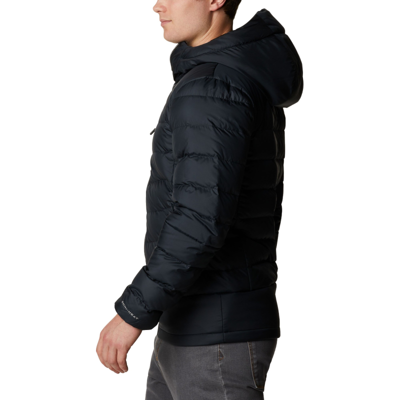 Columbia Autumn Park Down Hooded Jacket Men's Black