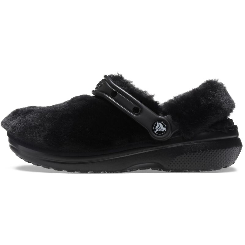 Crocs™ Classic Fur Sure Black