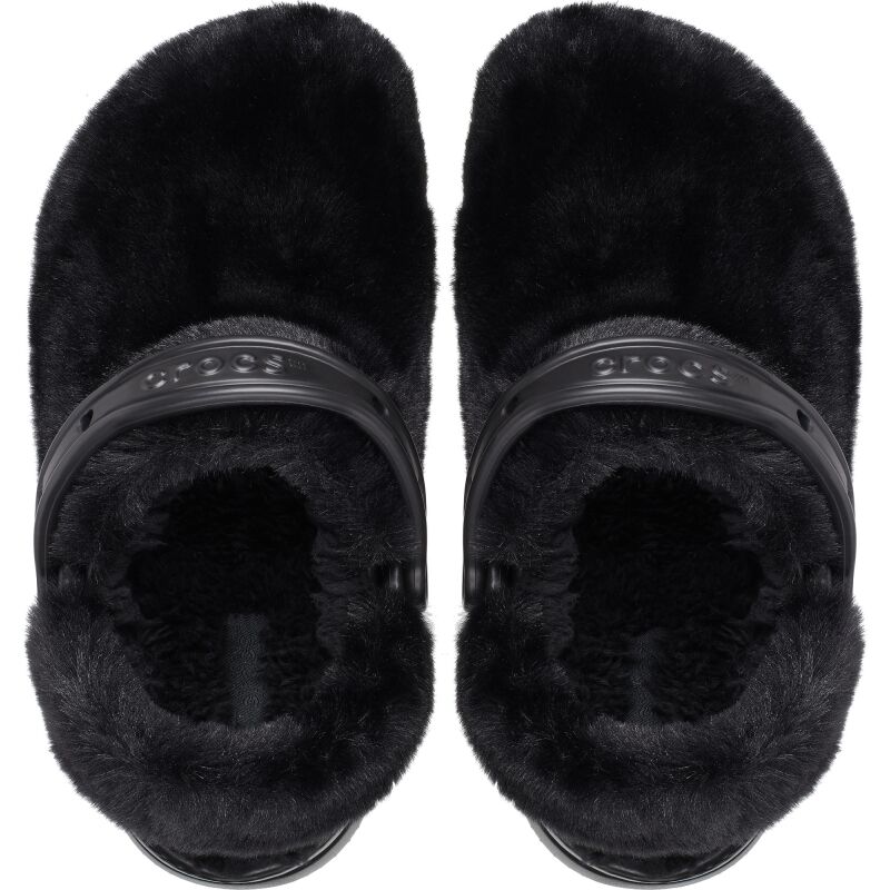 Crocs™ Classic Fur Sure Black