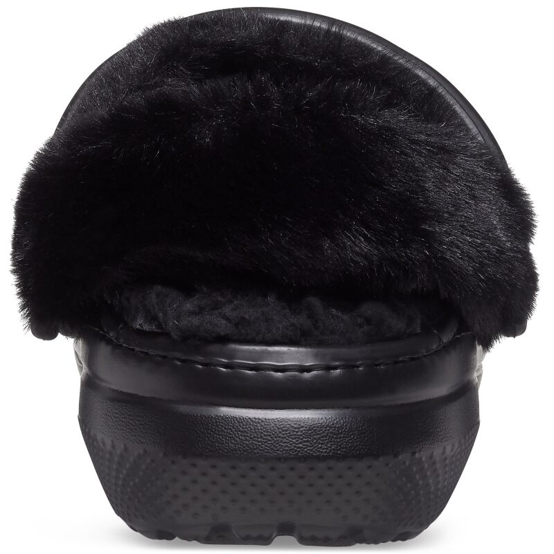 Crocs™ Classic Fur Sure Black