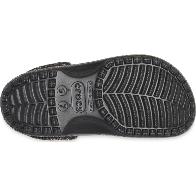 Crocs™ Classic Ombre Glitter Clog Black/Gold