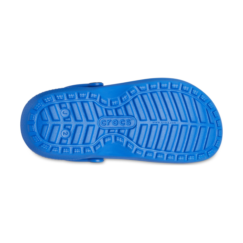 Crocs™ Classic Lined Clog Kid's Blue Bolt