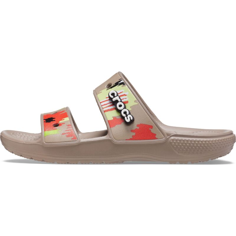 Crocs™ Classic Ikat Sandal Mushroom/Multi