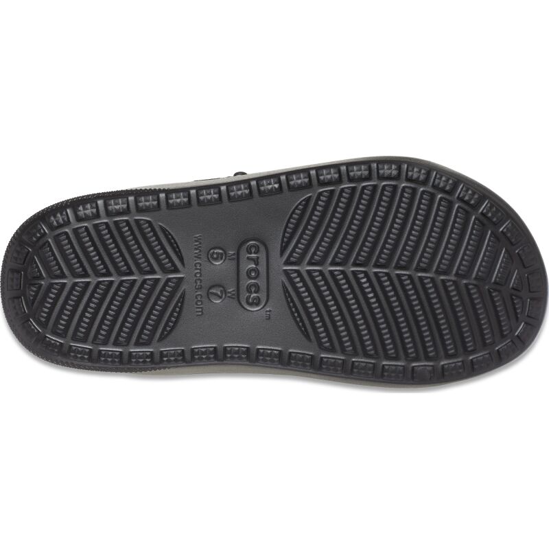 Crocs™ Classic Cozzzy Spray Dye Sandal Black/Multi