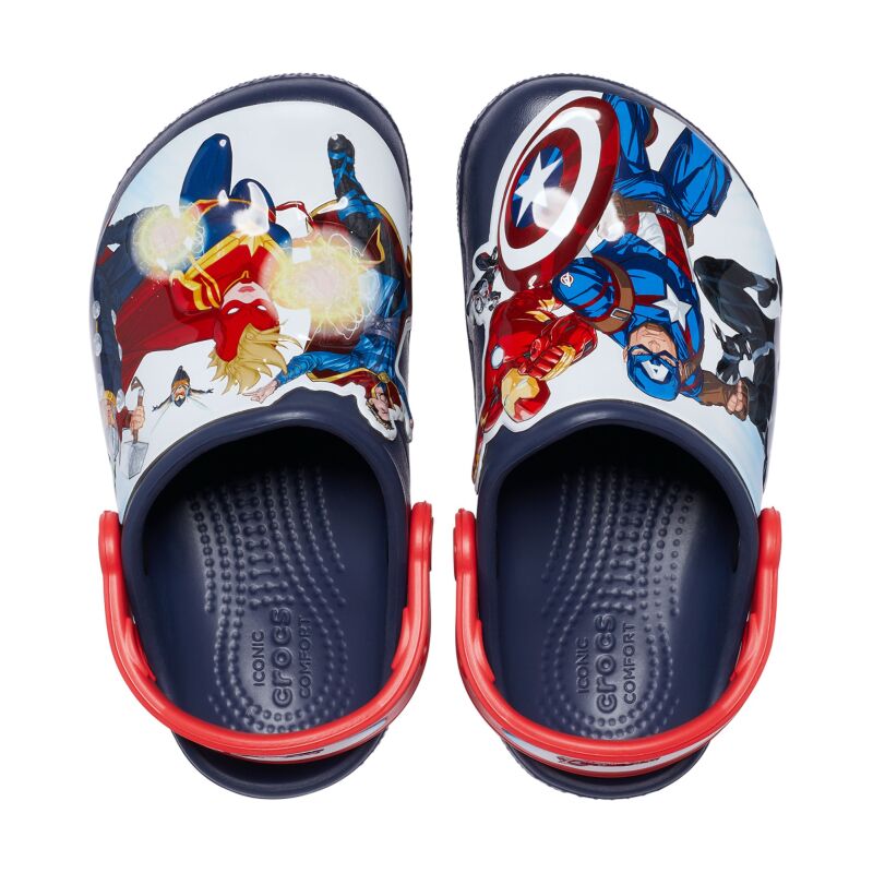 Crocs™ FunLab Avengers Patch Clog Kid's Navy