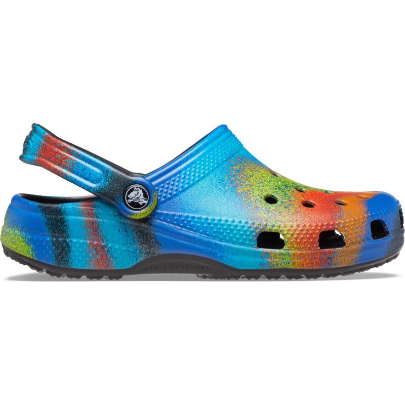 Crocs™ Classic Spray Dye Clog Black/Multi