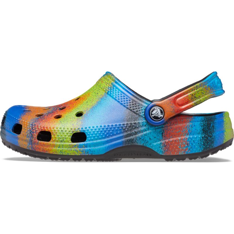 Crocs™ Classic Spray Dye Clog Black/Multi