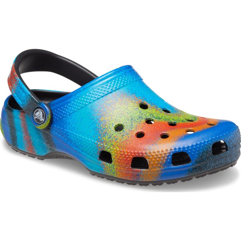 Crocs™ Classic Spray Dye Clog Black/Multi