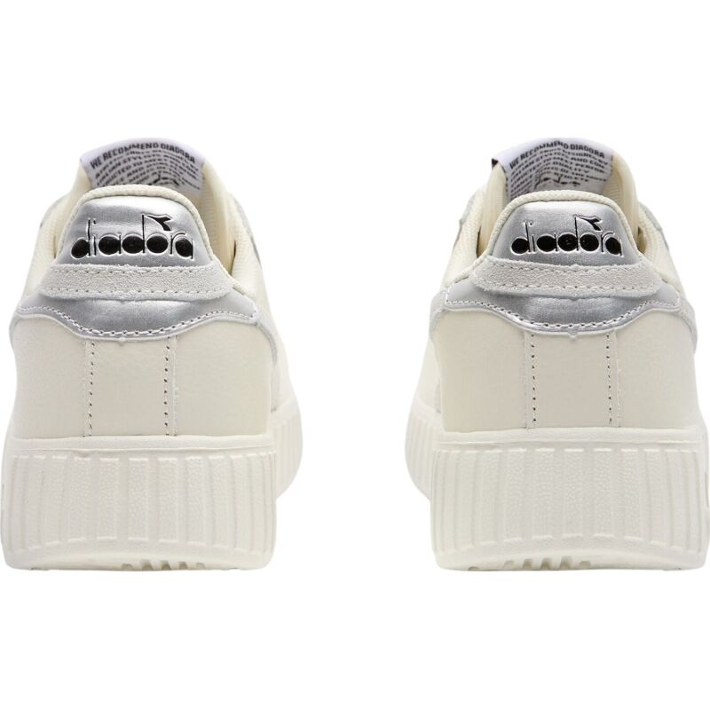 DIADORA Game Step Premium Tumbled Leather White