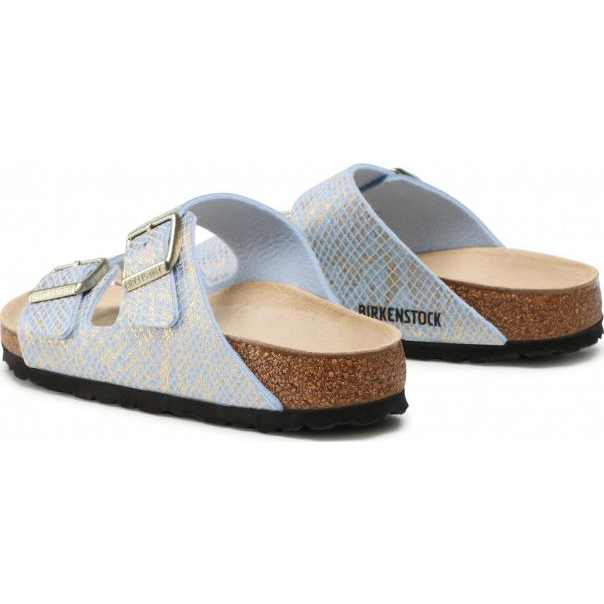 Birkenstock Arizona MF 1021463 Shiny Python Dusty Blue
