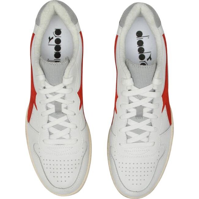 DIADORA MI Basket Low Icona White/Ferrari Red Italy