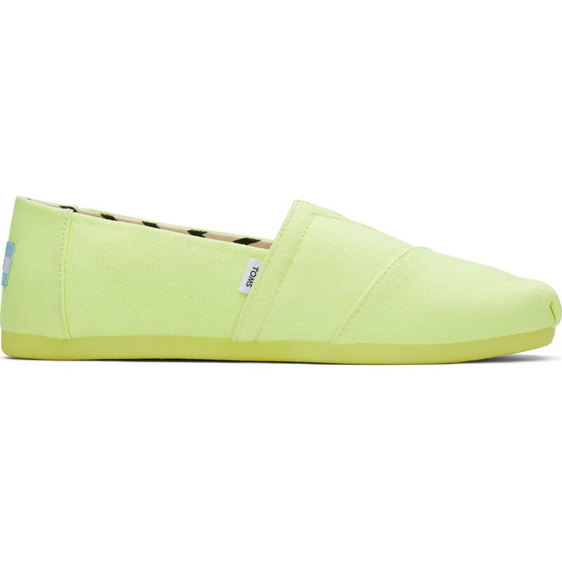 TOMS RECYCLED COTON CANVAS YELLOW