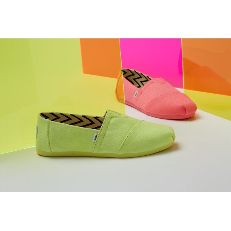 TOMS RECYCLED COTON CANVAS YELLOW
