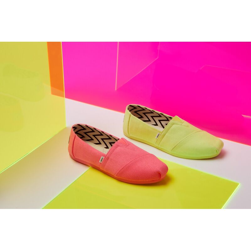 TOMS RECYCLED COTON CANVAS YELLOW