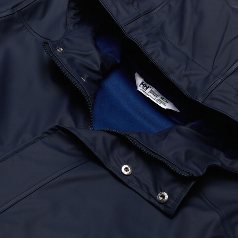 HELLY HANSEN Moss Rain Coat Navy