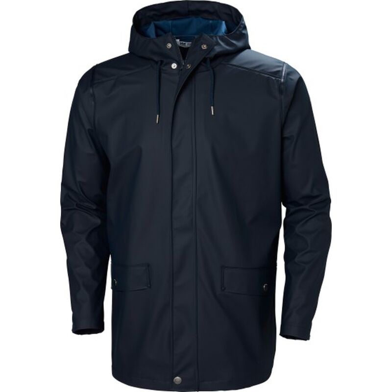 HELLY HANSEN Moss Rain Coat Navy