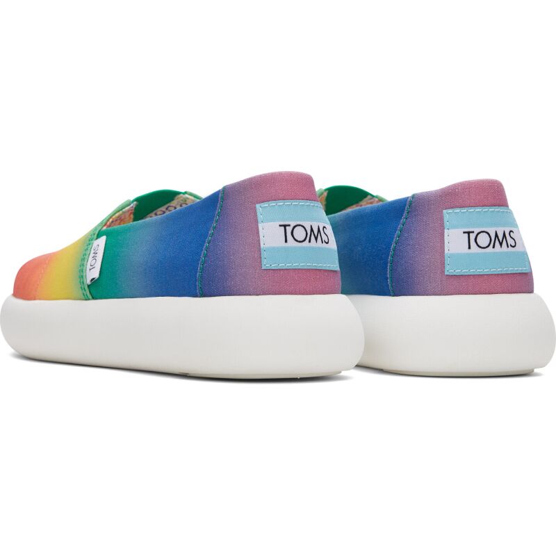 TOMS Gradient Print Women's Alpargata Mallow Multi Rainbow