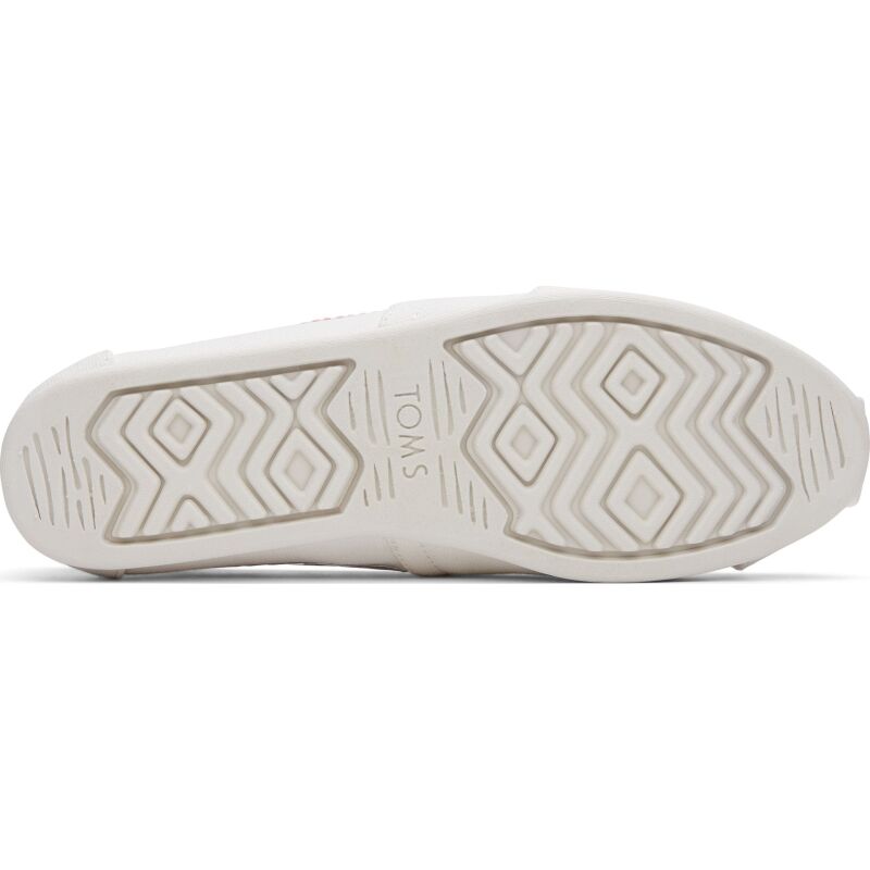 TOMS WEBBING WOMEN'S ALPARGATA White/Rainbow