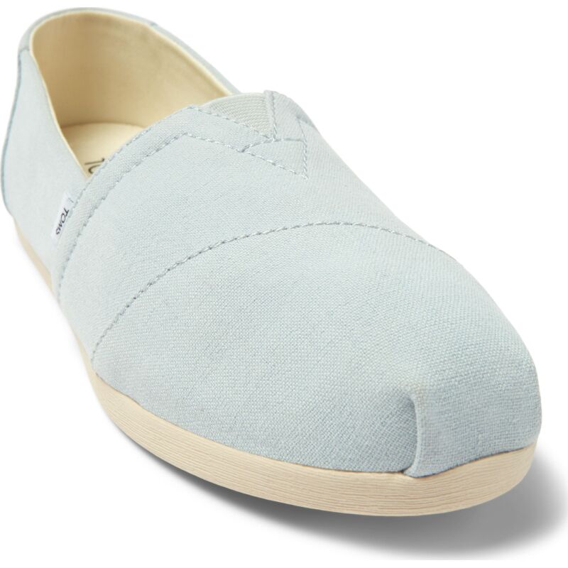 TOMS LINEN CREPE WOMEN'S ALPARGATA Light Blue