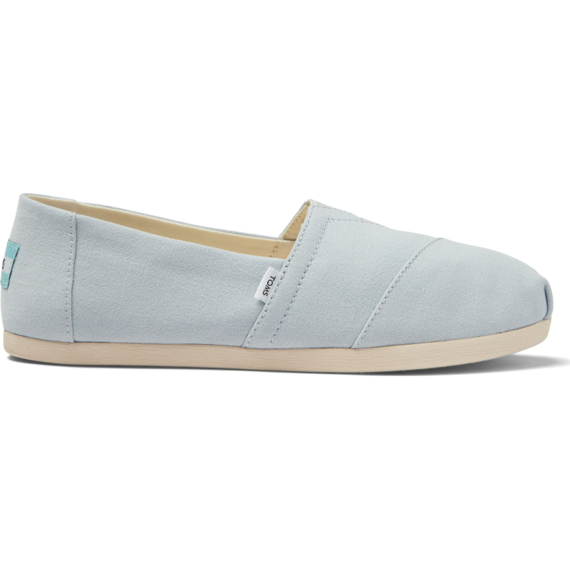 TOMS LINEN CREPE WOMEN'S ALPARGATA Light Blue