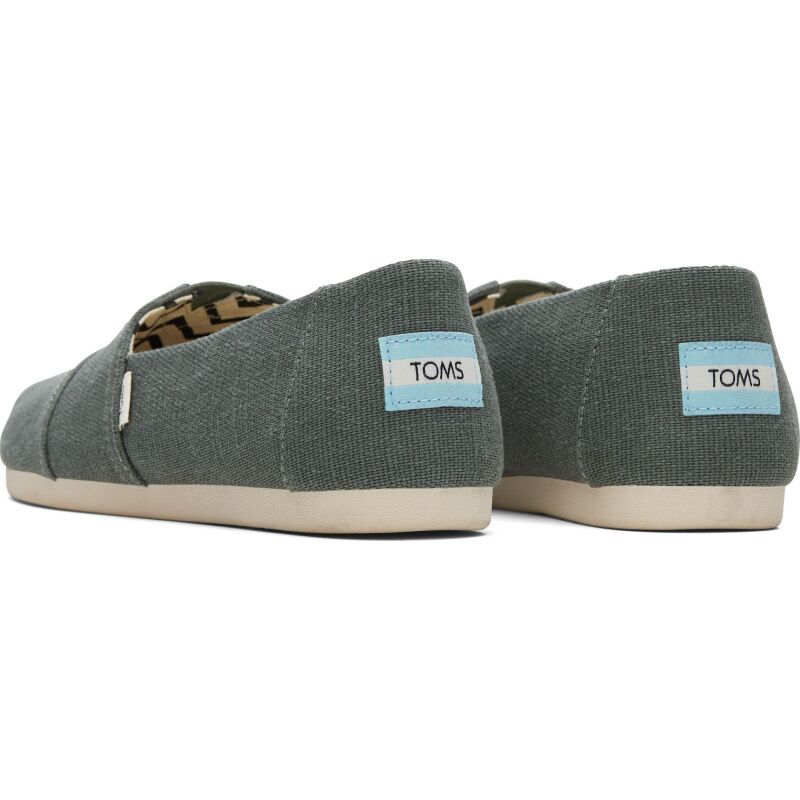 TOMS Heritage Canvas Women's Alpargata Bonsai Green