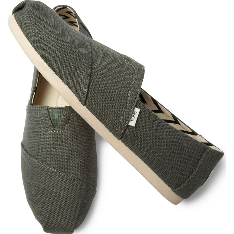 TOMS Heritage Canvas Women's Alpargata Bonsai Green