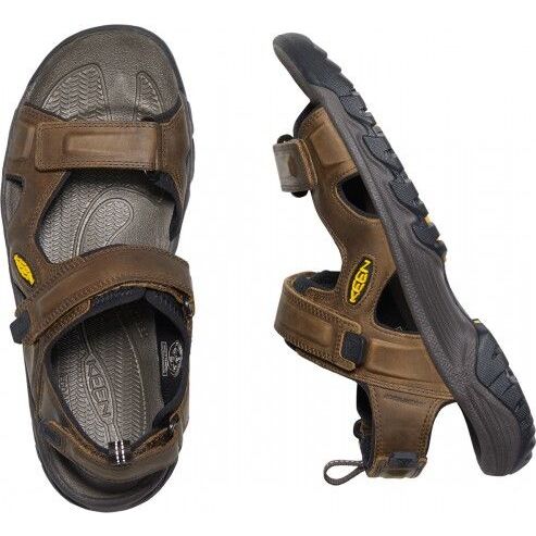 Keen TARGHEE III OPEN TOE SANDAL MEN Bison/Mulch