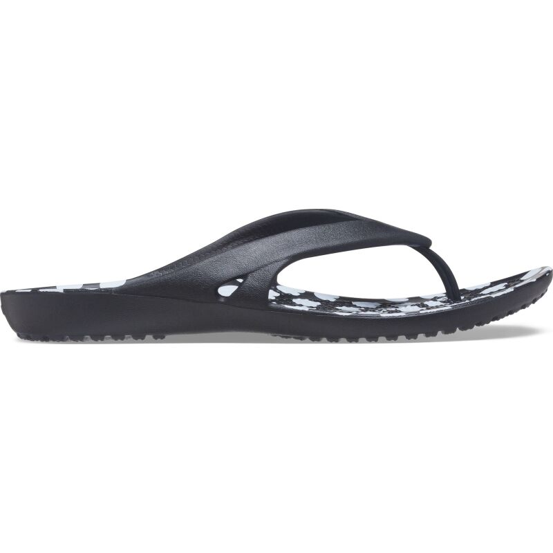 Crocs™ Kadee II Heart Print Flip W Black/White