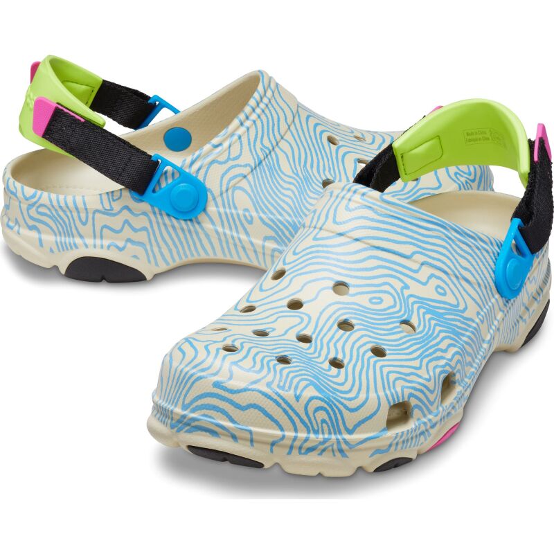 Crocs™ Classic AT Topographic Clog Bone/Multi