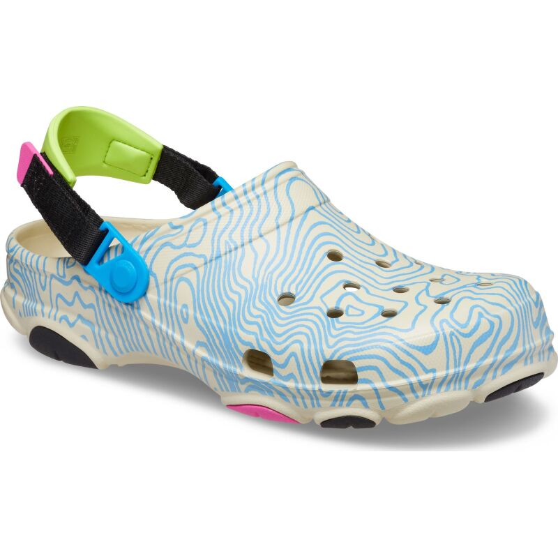 Crocs™ Classic AT Topographic Clog Bone/Multi