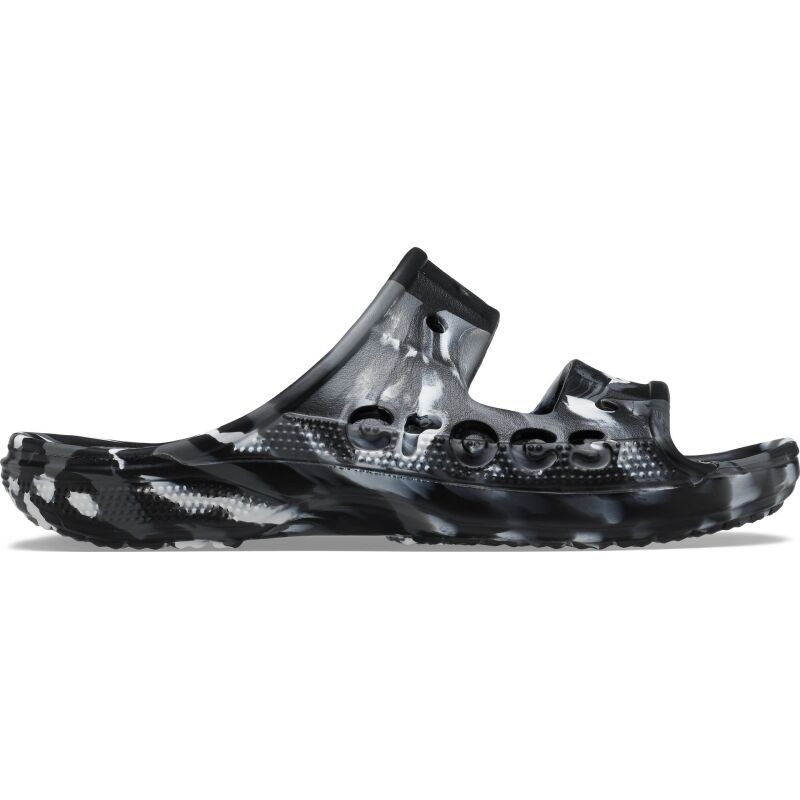 Crocs™ Baya Marbled Sandal Black/Multi