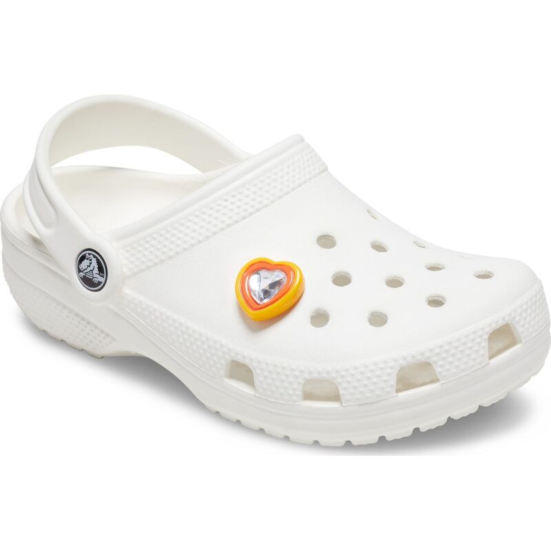 Crocs™ Yellow Orange Heart Gem Multi