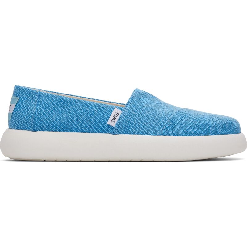 TOMS Heritage Canvas Women Alpargata Mallow Island Blue