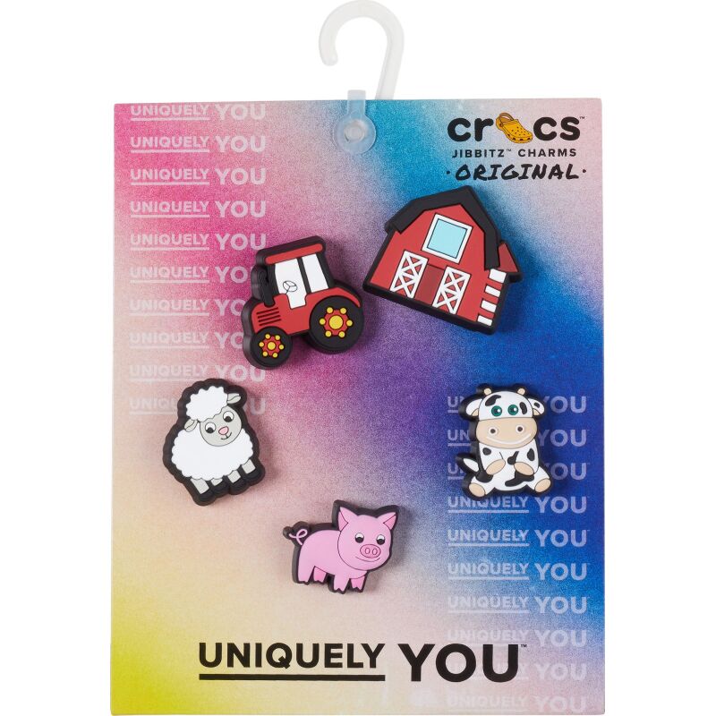 Crocs™ Cutesey Farm Animal 5 Pack Multi