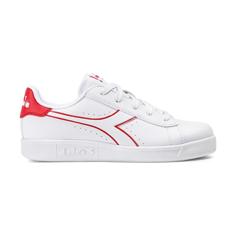 DIADORA Game P Gs White/Bittersweet Red