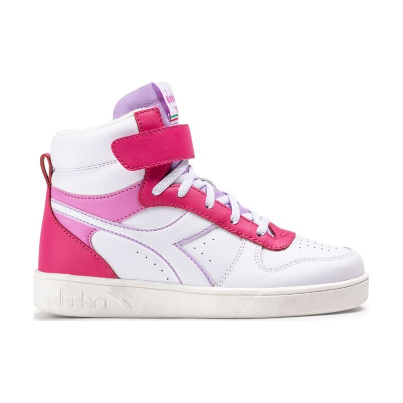 DIADORA Magic Basket Mid Ps Kid's Pink Yarrow/White